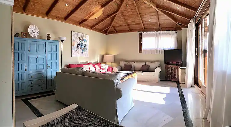 Stor strand villa i Marbella