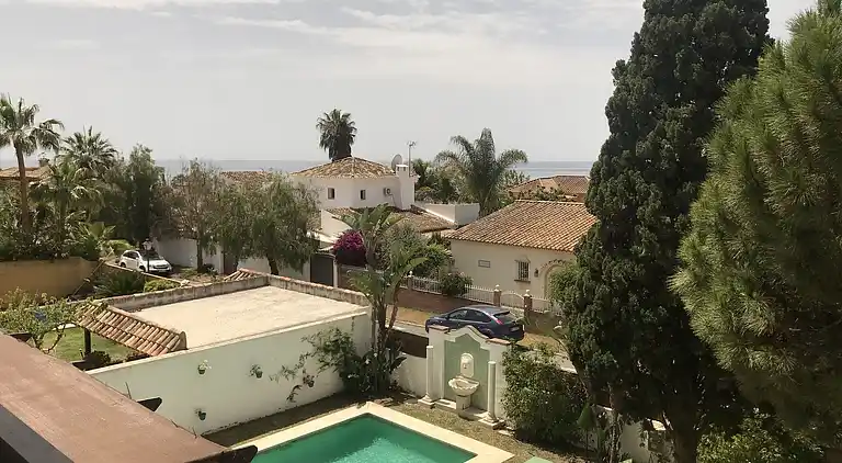 Stor strand villa i Marbella