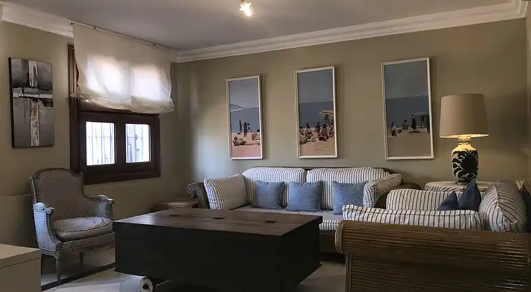 Stor strand villa i Marbella