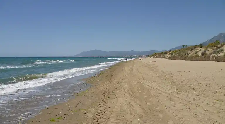 Stor strand villa i Marbella