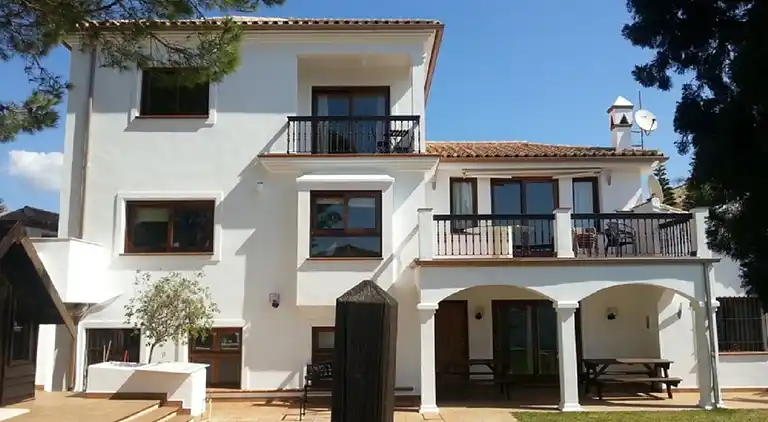 Stor strand villa i Marbella