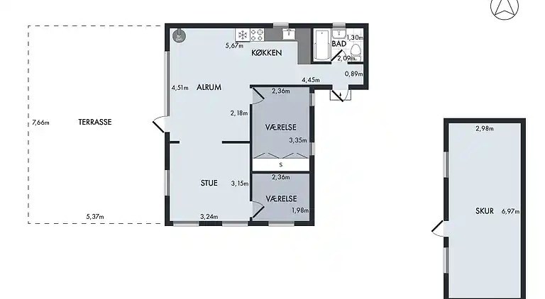 Skønt sommerhus nær fantastisk badestrand