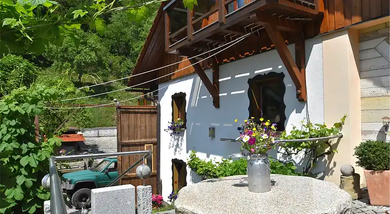 Gårdhus i Schönbrunn