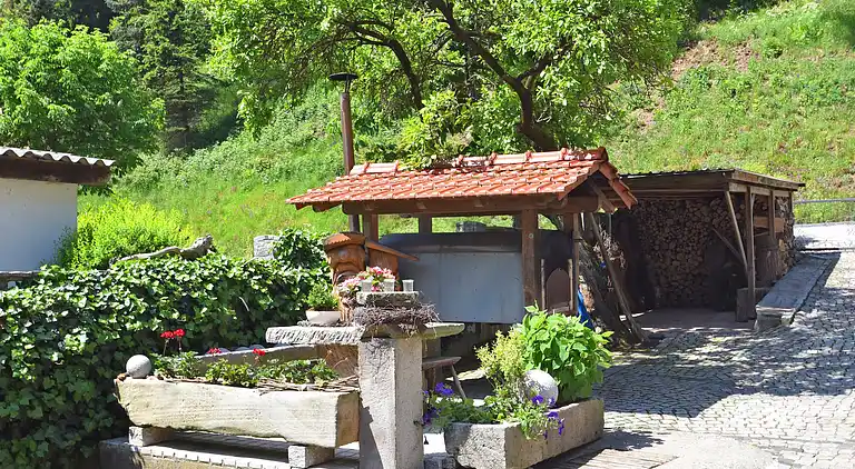 Gårdhus i Schönbrunn