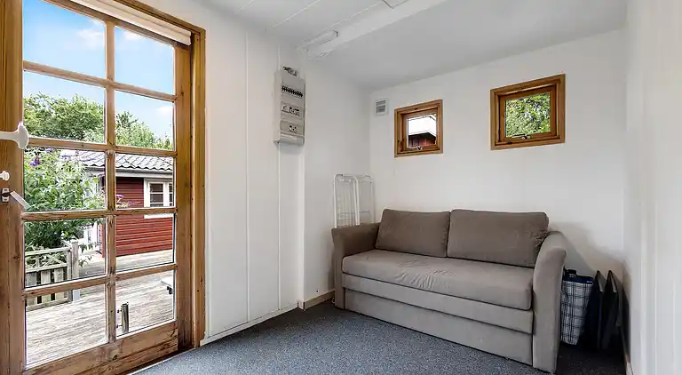 Charmerende sommerhus 450 meter fra havet