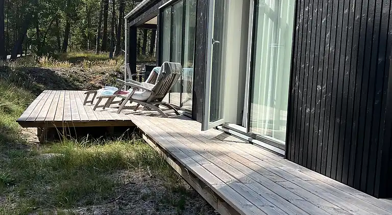 Arkitekttegnet sommerhus på Bornholm