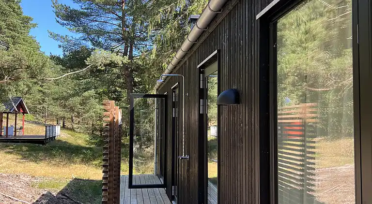 Arkitekttegnet sommerhus på Bornholm