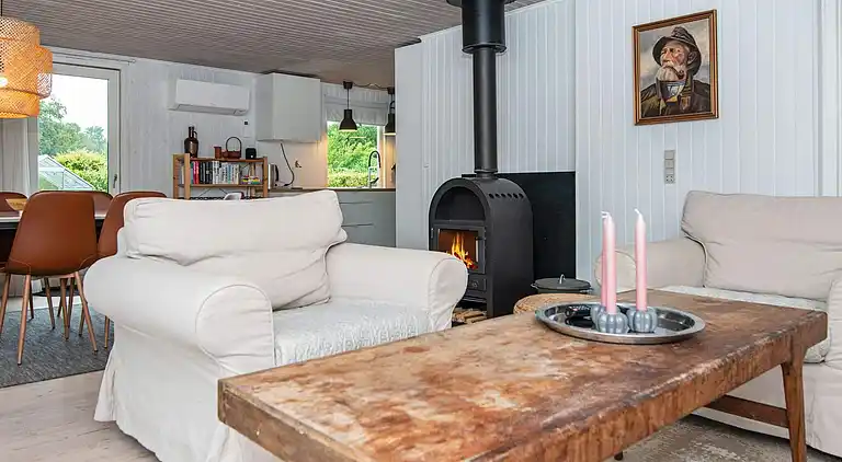 Sommerhus ved Fjellerup Strand