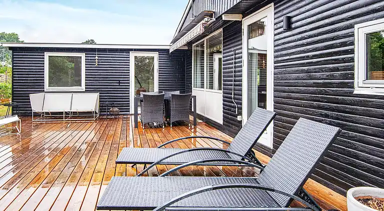 Sommerhus ved Fjellerup Strand