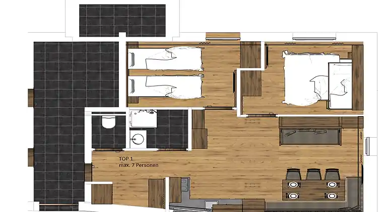 Ferienwohnung in Bruck an der Großglocknerstraße