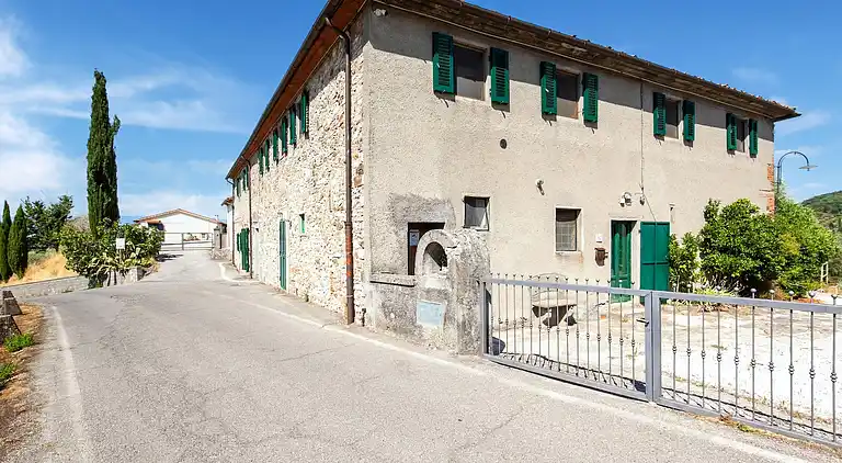 Gårdshus i Quarrata