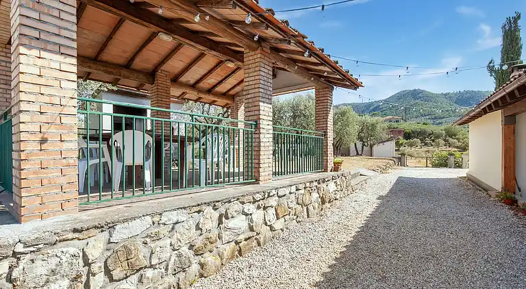 Gårdshus i Quarrata