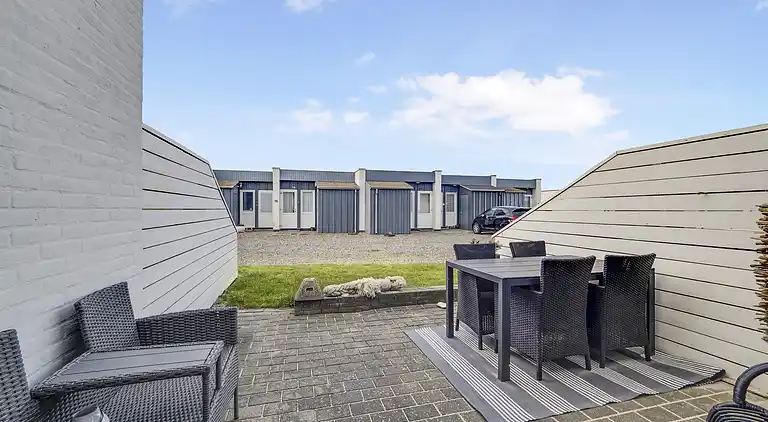 Holiday home in the first row to the North Sea