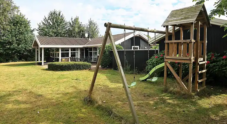 Sommerhus ved Hasmark Strand