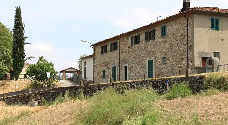 Gårdshus i Quarrata
