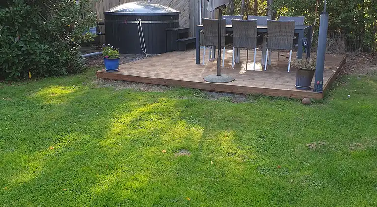 Ferienhaus mit Whirlpool und Außenwhirlpool