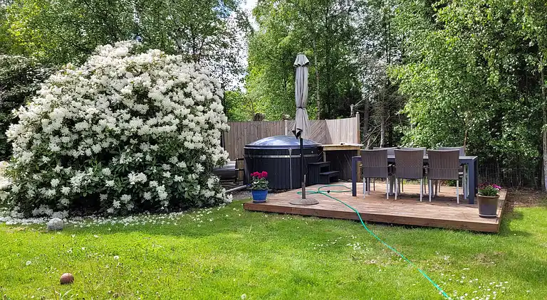 Ferienhaus mit Whirlpool und Außenwhirlpool