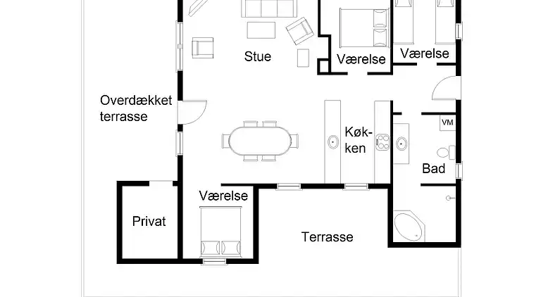 Sommerhus i Nørre Fjand