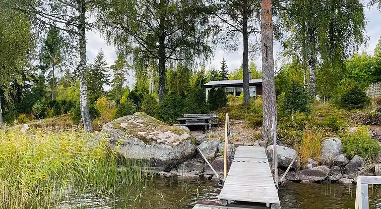 Ferienhaus in Bjurtjärns Socken