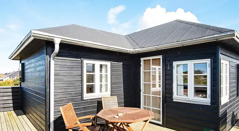 Sommerhus ved Rindby Strand