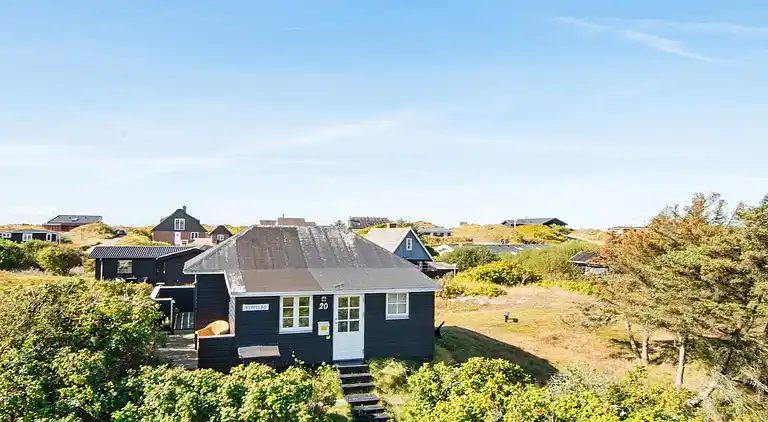 Sommerhus ved Rindby Strand