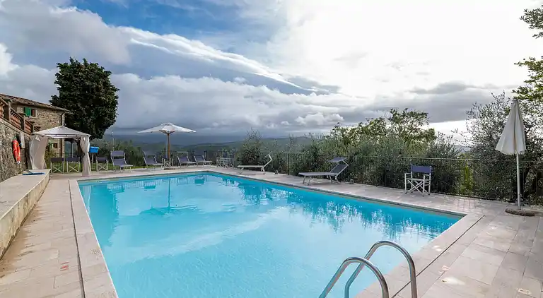 Gårdshus i Caprese Michelangelo