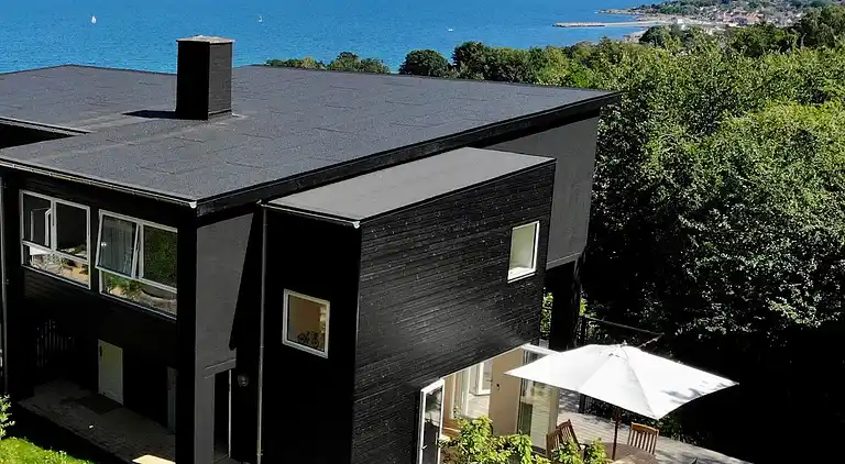 Moderne sommerhus med enestående havudsigt