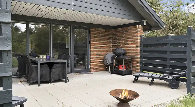 Familievenlig sommerhus ved Vesterhavet