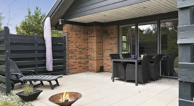 Familievenlig sommerhus ved Vesterhavet