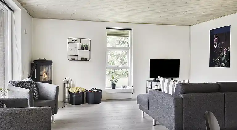 Familievenlig sommerhus ved Vesterhavet