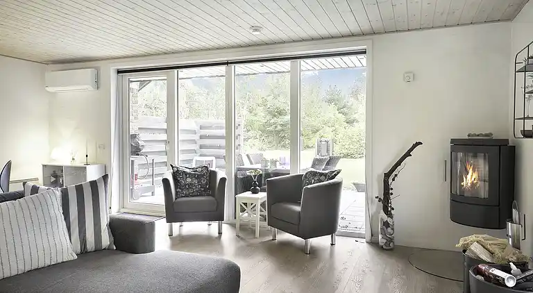 Familievenlig sommerhus ved Vesterhavet