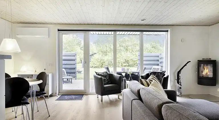 Familievenlig sommerhus ved Vesterhavet