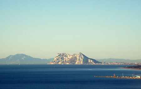 Townhouse con viste di Gibilterra