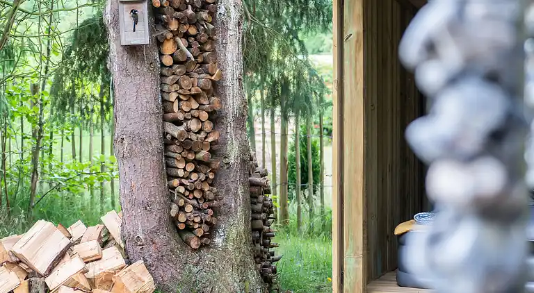 Idyllisk sommerhus nær smuk sandstrand