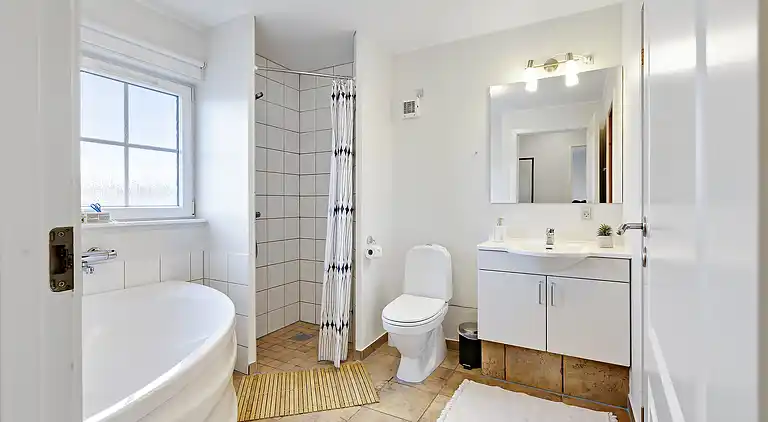 Charmerende rækkehus ved strand, skov og natur 