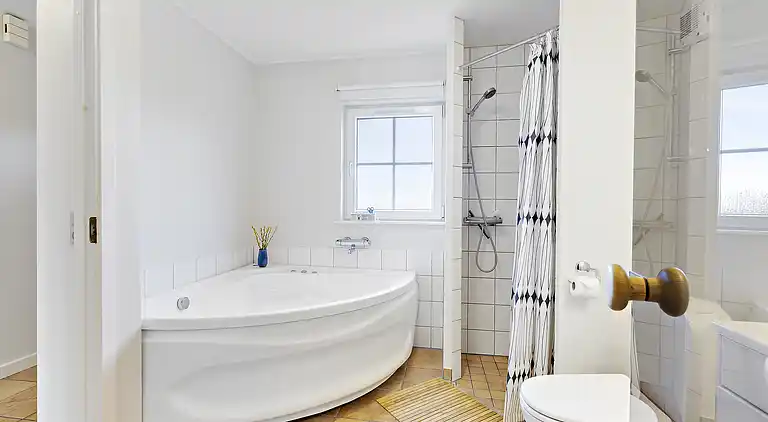 Charmerende rækkehus ved strand, skov og natur 