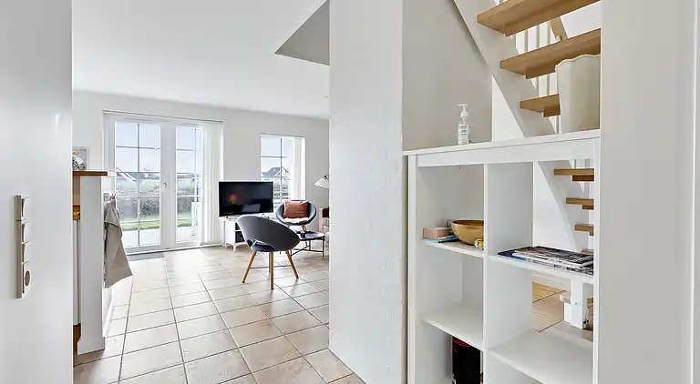 Charmerende rækkehus ved strand, skov og natur 