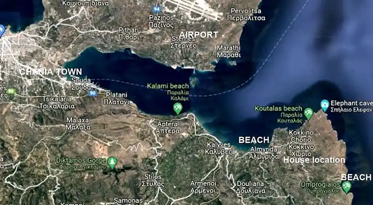 2 apartments sharing garden and pool