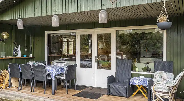 Hyggeligt sommerhus kun 600 meter fra vandet