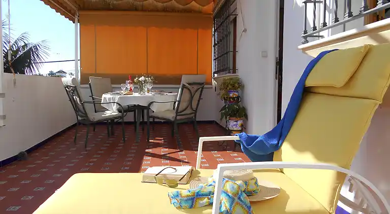 Penthouse an der Costa de la Luz, Klimaanlage, Strand 300