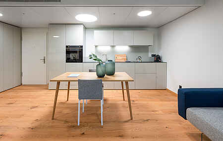 Appartement de style moderne, simple et super équipé
