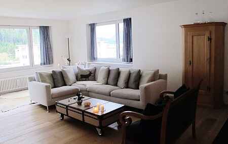 Appartement luxueux et magnifiquement conçu à Saint-Moritz -