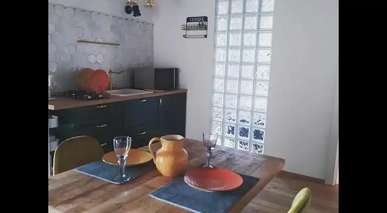 Unterkunft mit Seeblick mit Whirlpool