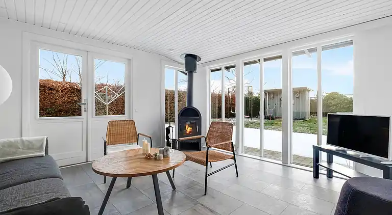 Fint sommerhus nær sjøen og gode opplevelser