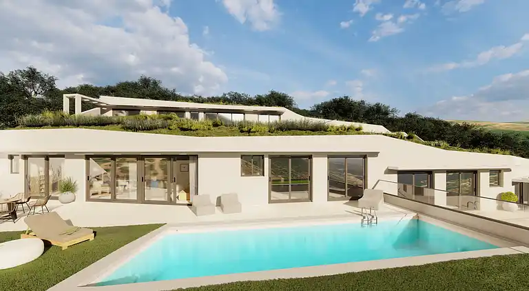 Luxury villa Theros I with private pool