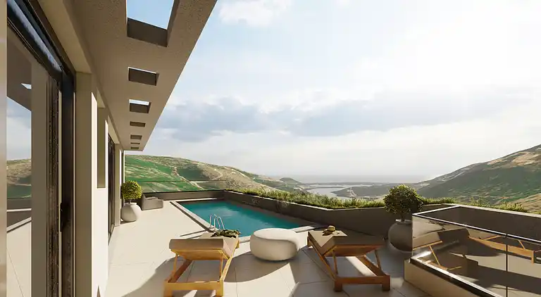 Luxury villa Theros I with private pool