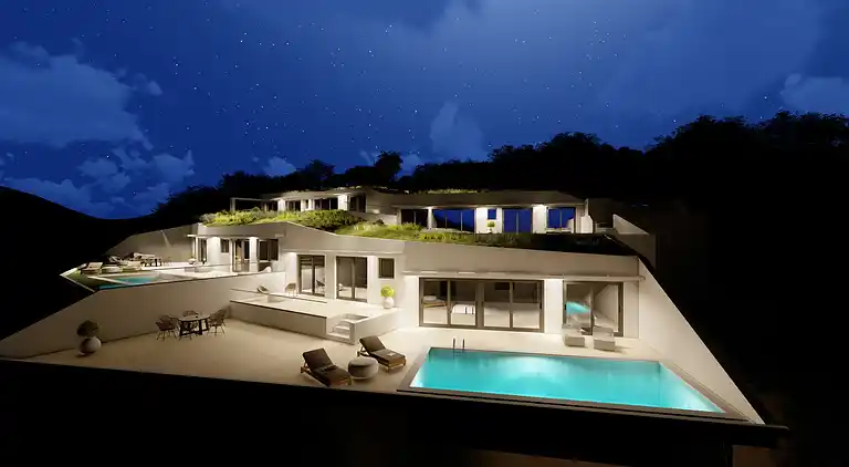 Luxury villa Theros I with private pool