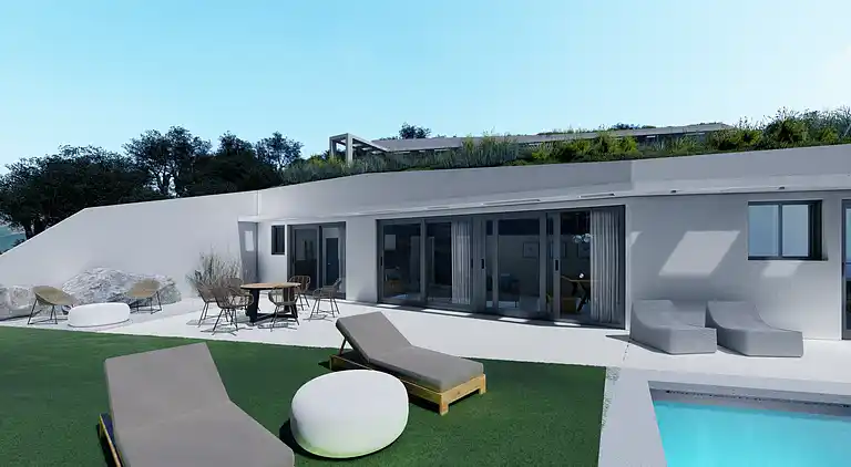 Luxury villa Theros I with private pool