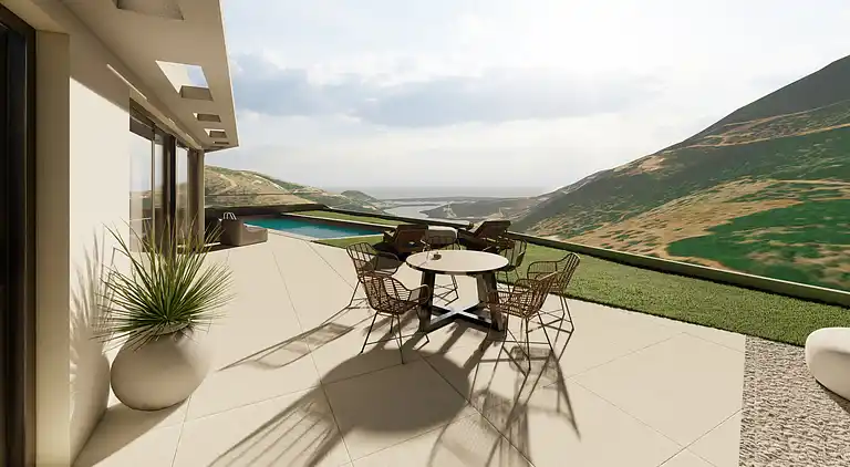 Luxury villa Theros I with private pool