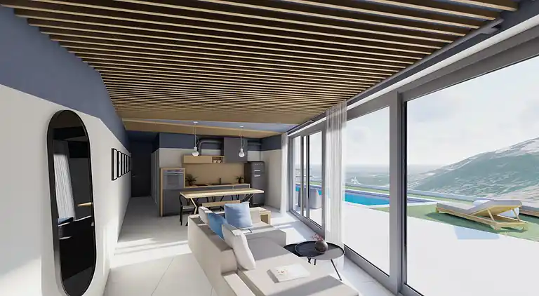 Luxury villa Theros I with private pool